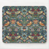 William Morris Art Strawberry Thief Mousepad Muismat (Voorkant)