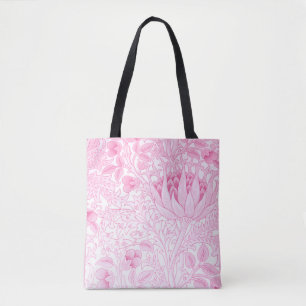 William Morris Artichoke Bord Roze Draagtas