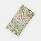 William Morris  Artichoke Floral Pattern Servet (Hoek)