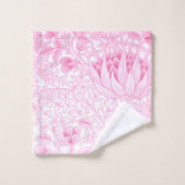 William Morris Artichoke rose pâle (Gant de toilette)