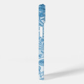 William Morris Artichoke Sky Blue Case-Mate iPhone Case (Achterkant / Rechts)