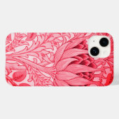 William Morris Artisjok Red Scarlet Crimson Case-Mate iPhone Case (Achterkant (horizontaal))