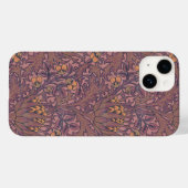 William Morris Artisjok wijn en goud Case-Mate iPhone Case (Achterkant (horizontaal))
