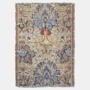William Morris -  artisjokbloempatroon Deken