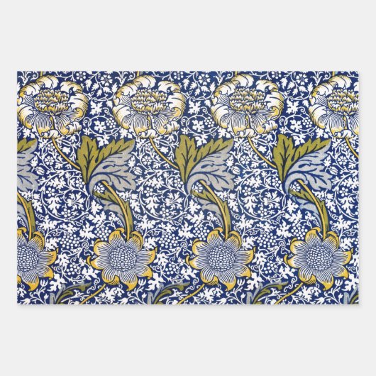William Morris ASSORTED Wrapping Paper SET (Voorkant)
