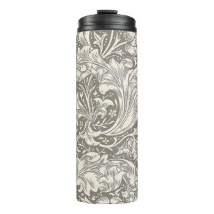 William Morris Bachelor's Button antieke damast Thermosbeker
