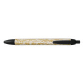 William Morris Bachelor's Button Bloem Klassiek Zwarte Inkt Pen (Achterkant)
