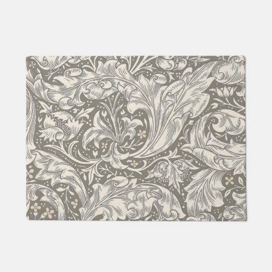 William Morris Bachelor's Button Bloemenbot Deurmat (Voorkant)