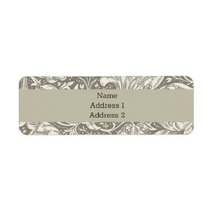 William Morris Bachelor's Button Bloemenbot Etiket