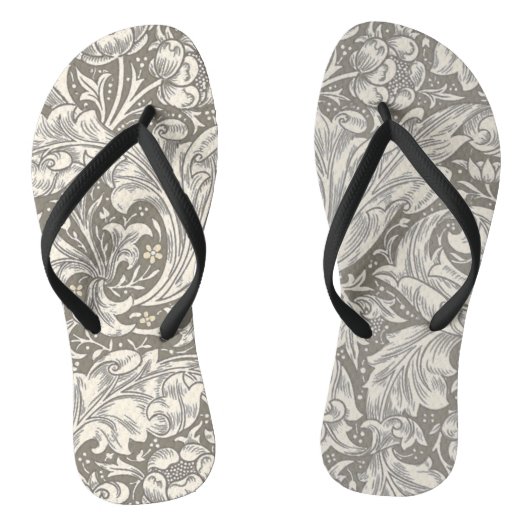 William Morris Bachelor's Button Bloemenbot Teenslippers (Voetbed)