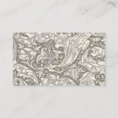 William Morris Bachelor's Button Bloemenbot Visitekaartje (Achterkant)