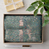 William Morris Begroeiing Bos Dier Botanisch Tissuepapier (Geschenk)