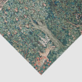 William Morris Begroeiing Bos Dier Botanisch Tissuepapier (Detail)