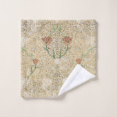 William * Morris Beige  Tulp Bad Handdoek (Wasdoekje)