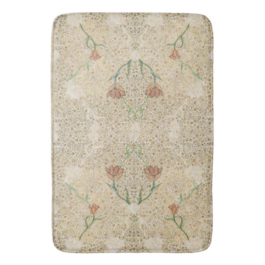 William * Morris Beige  Tulp Badmat (Voorkant Verticaal)