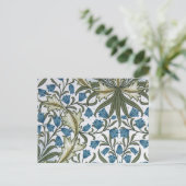 William Morris bell flower harebell Briefkaart (Staand voorkant)