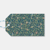 William Morris "Bird and Pomegranate"  Cadeaulabel (Achterkant Horizontaal)