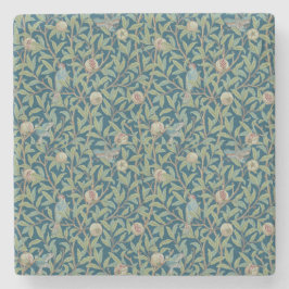 William Morris "Bird and Pomegranate" Stenen Onderzetter
