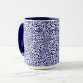 William Morris  Bird & Anemone Pattern Mok (Voorkant links)