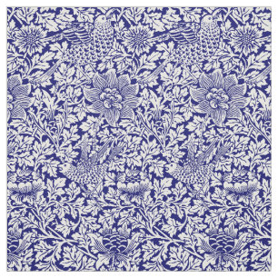 William Morris Bird & Anemone Pattern Stof