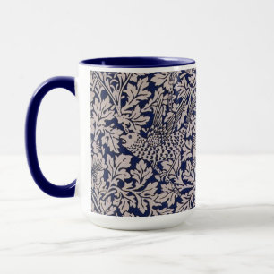 William Morris  Bird en Anemone Donkerblauw Mok