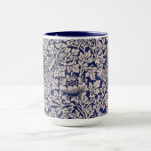 William Morris  Bird en Anemone Donkerblauw Mok (Midden)