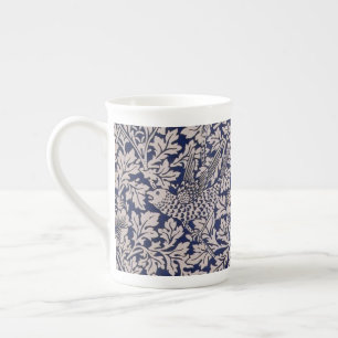 William Morris  Bird en Anemone Donkerblauw Porselein Kop
