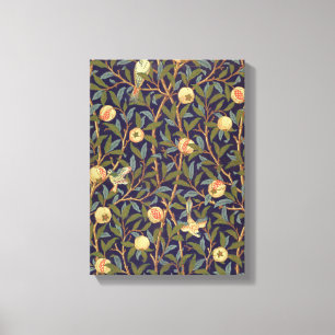 William Morris Bird en Pomegranate Art Canvas Afdruk