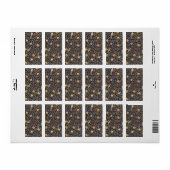 William Morris Bird en Pomegranate  Art Etiket (Full Sheet)