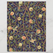 William Morris Bird en Pomegranate Art Flyer (Voorkant)