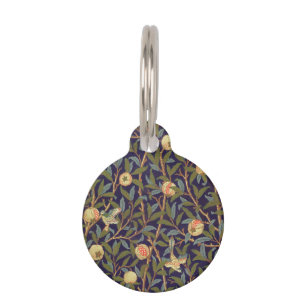 William Morris Bird en Pomegranate  Art Huisdierpenning
