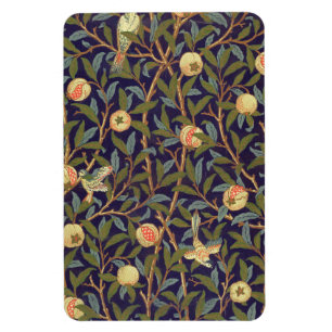 William Morris Bird en Pomegranate  Art Magneet