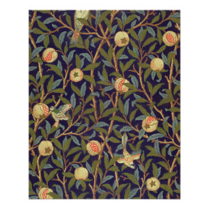 William Morris Bird en Pomegranate  Art Perfect Poster