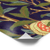 William Morris Bird en Pomegranate Art Perfect Poster (Hoek)