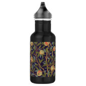William Morris Bird en Pomegranate  Art Waterfles (Rechts)