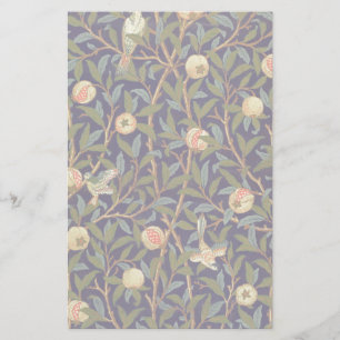 William Morris Bird en Pomegranate Briefpapier