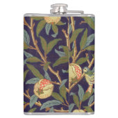 William Morris Bird en Pomegranate  Floral Heupfles (Achterkant)