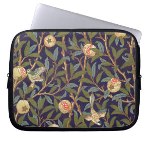 William Morris Bird en Pomegranate Laptop Sleeve