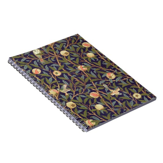 William Morris Bird en Pomegranate Notitieboek (Rechterzijde)