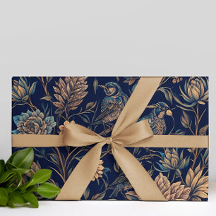 William Morris Bird Flower Plant Pattern Cadeaupapier