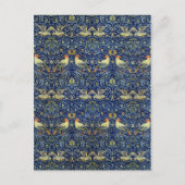 William Morris Bird Pattern Briefkaart (Voorkant)