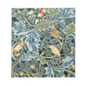 William Morris Birds en Acanthus Notitieblok (Voorkant)