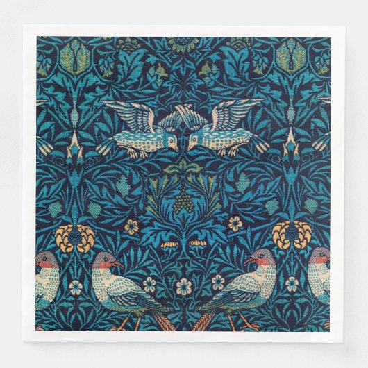 William Morris Birds Servet (Voorkant)