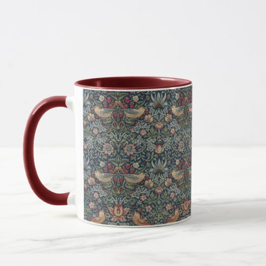 William Morris  Birds Strawberry Thief Mok (Links)
