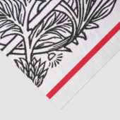 William Morris BLACK EN WHITE DESIGN TISSUE PAPER Tissuepapier (Detail)