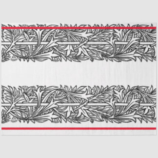 William Morris BLACK EN WHITE DESIGN TISSUE PAPER Tissuepapier
