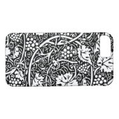 William Morris Black White Grape Vine Case-Mate iPhone Case (Achterkant (Horizontaal))