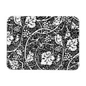 William Morris Black White Grape Vine Magneet (Horizontaal)