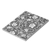 William Morris Black White Grape Vine Notitieblok (Gedraaid)