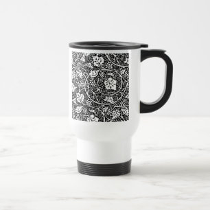 William Morris Black White Grape Vine Reisbeker